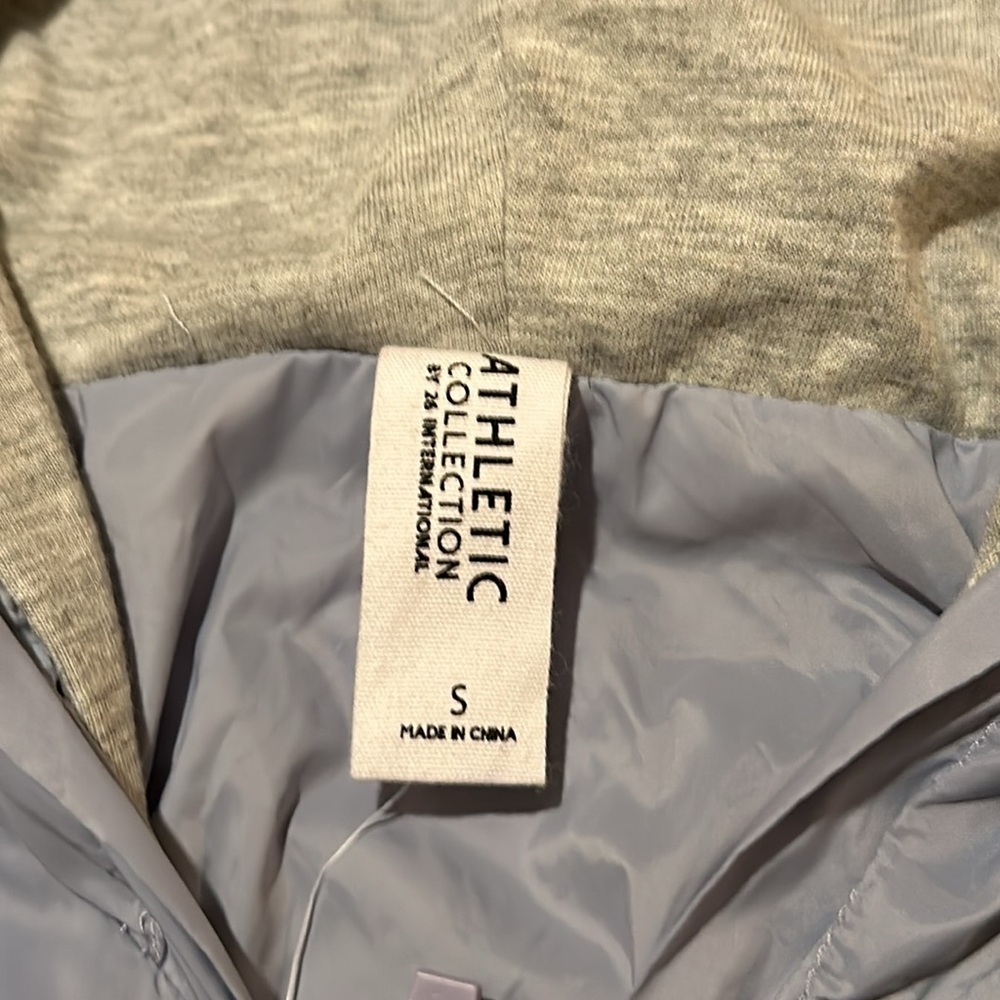 Athletic Collection by 26 International Icelandic Blue windbreaker jacket - Picture 2 of 7
